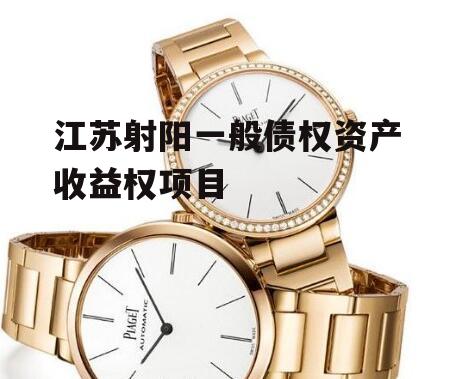 江苏射阳一般债权资产收益权项目
