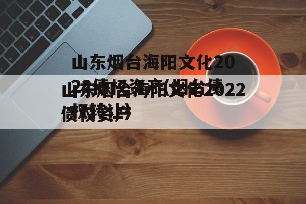 山东烟台海阳文化2022债权资产(烟台债权转让)