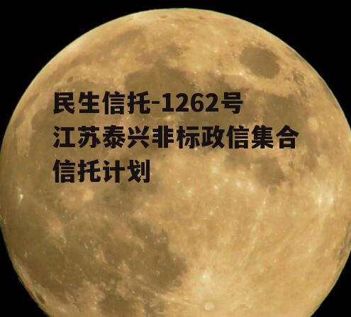民生信托-1262号江苏泰兴非标政信集合信托计划