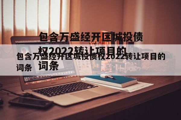 包含万盛经开区城投债权2022转让项目的词条