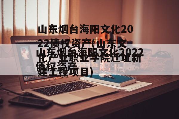 山东烟台海阳文化2022债权资产(山东文化产业职业学院迁址新建工程项目)