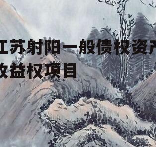江苏射阳一般债权资产收益权项目