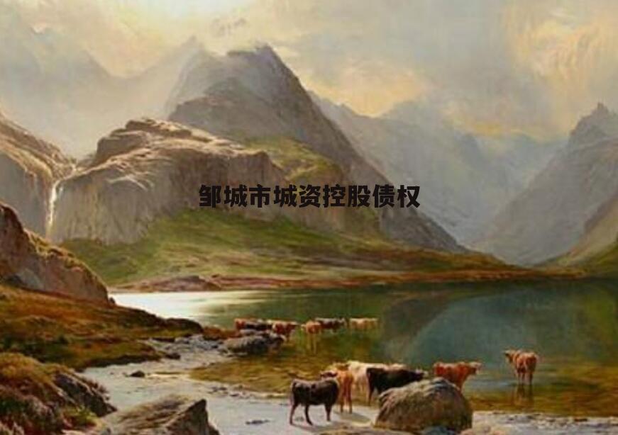 邹城市城资控股债权