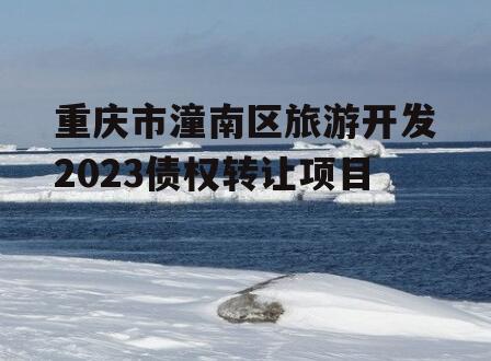 重庆市潼南区旅游开发2023债权转让项目