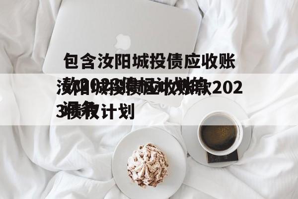 包含汝阳城投债应收账款2023债权计划的词条