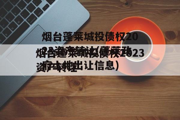 烟台蓬莱城投债权2023资产转让(蓬莱政府土地出让信息)