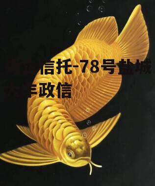 央企信托-78号盐城大丰政信