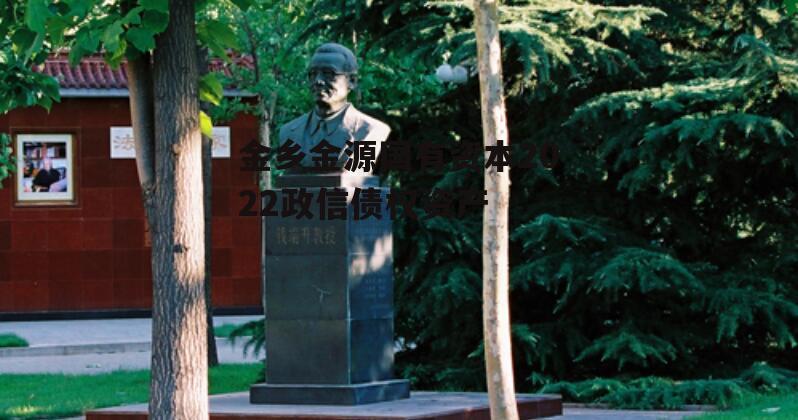 金乡金源国有资本2022政信债权资产