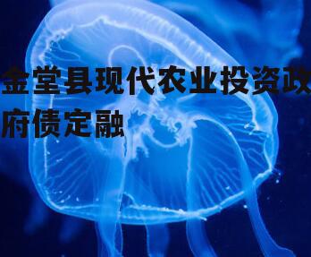 金堂县现代农业投资政府债定融
