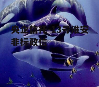 央企信托-13号淮安非标政信
