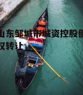 山东邹城市城资控股债权转让