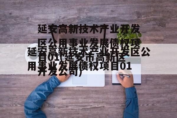 延安高新技术产业开发区公用事业发展债权项目01(延安市高新区开发公司)