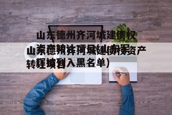 山东德州齐河城建债权资产转让项目(山东军辉被列入黑名单)