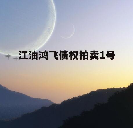 江油鸿飞债权拍卖1号