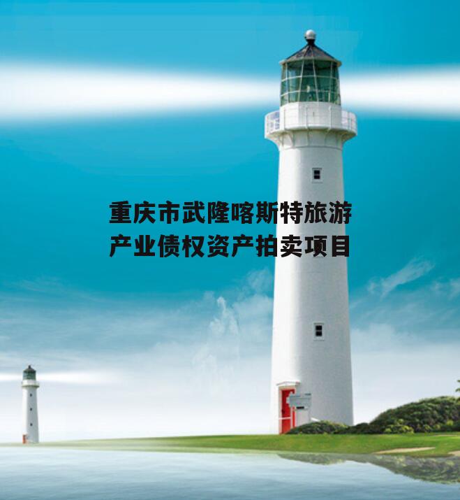 重庆市武隆喀斯特旅游产业债权资产拍卖项目