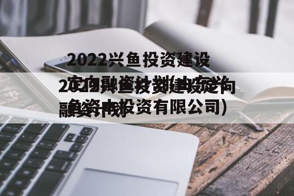 2022兴鱼投资建设定向融资计划(山东兴鱼资本投资有限公司)