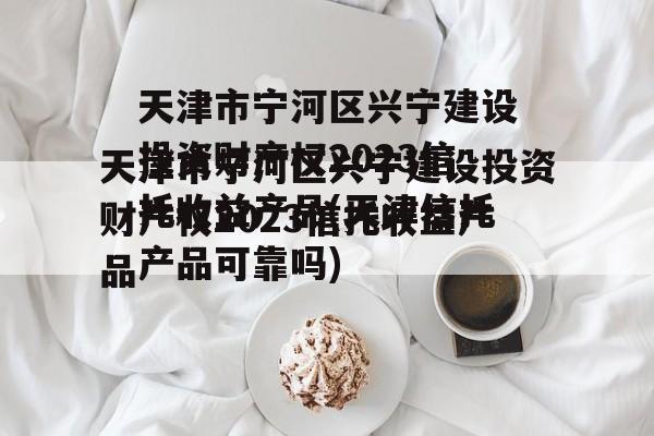 天津市宁河区兴宁建设投资财产权2023信托收益产品(天津信托产品可靠吗)