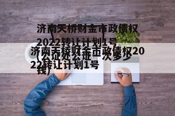 济南天桥财金市政债权2022转让计划1号(公证处公证一次多少钱)