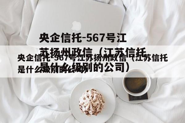 央企信托-567号江苏扬州政信（江苏信托是什么级别的公司）