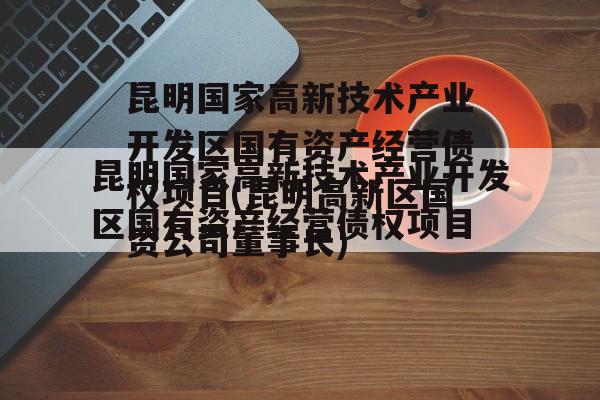 昆明国家高新技术产业开发区国有资产经营债权项目(昆明高新区国资公司董事长)