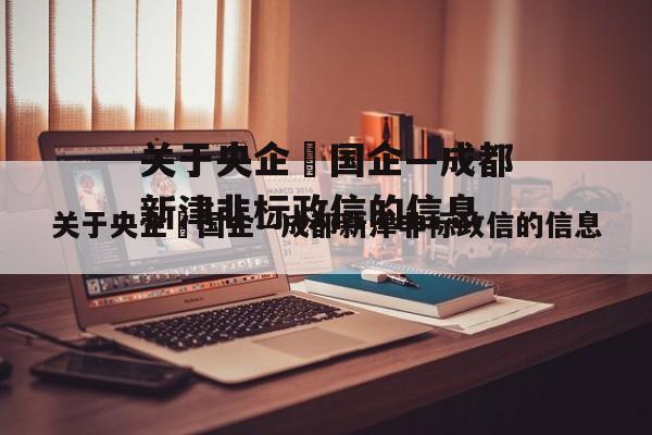关于央企➕国企—成都新津非标政信的信息