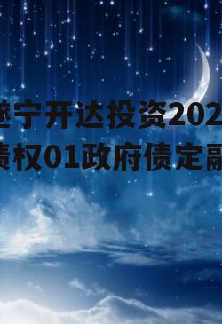遂宁开达投资2022债权01政府债定融