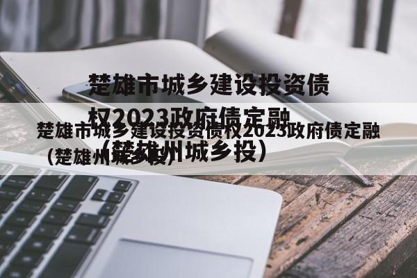 楚雄市城乡建设投资债权2023政府债定融（楚雄州城乡投）
