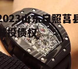 2023山东日照莒县城投债权