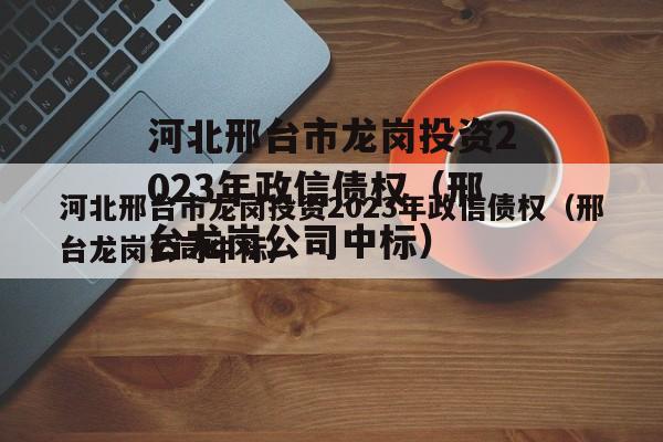 河北邢台市龙岗投资2023年政信债权（邢台龙岗公司中标）