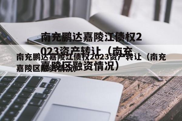 南充鹏达嘉陵江债权2023资产转让（南充嘉陵区融资情况）
