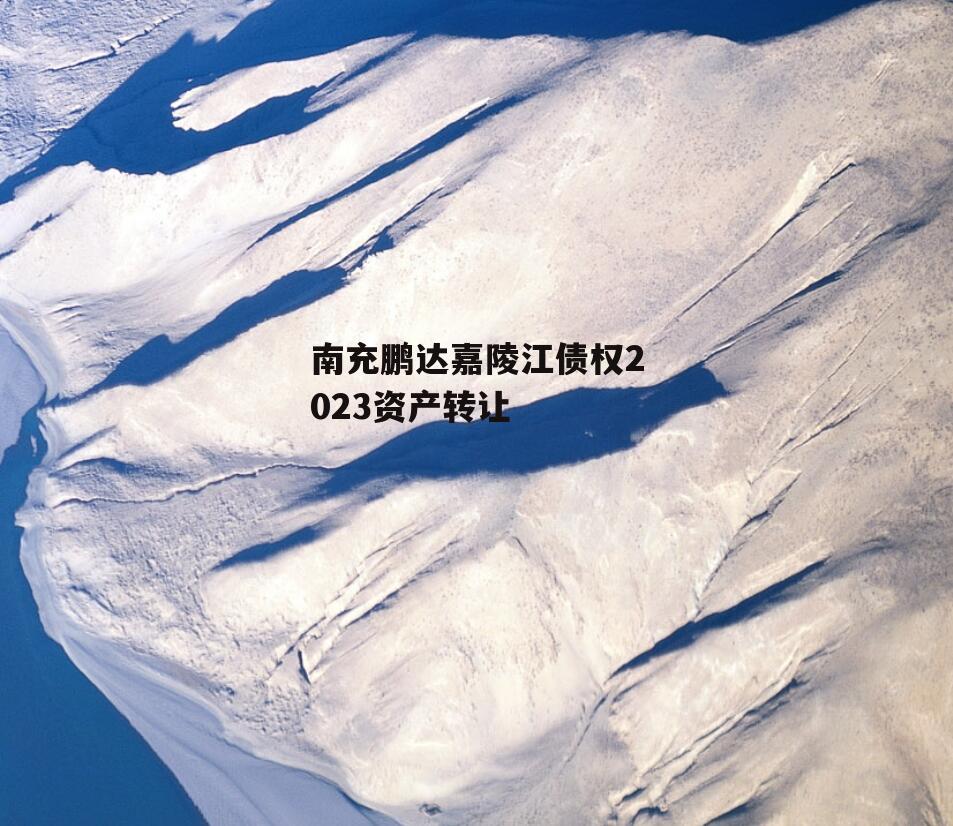 南充鹏达嘉陵江债权2023资产转让