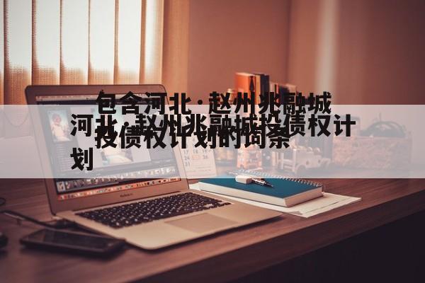 包含河北·赵州兆融城投债权计划的词条