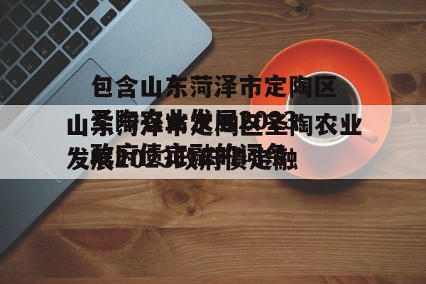 包含山东菏泽市定陶区圣陶农业发展2023政府债定融的词条