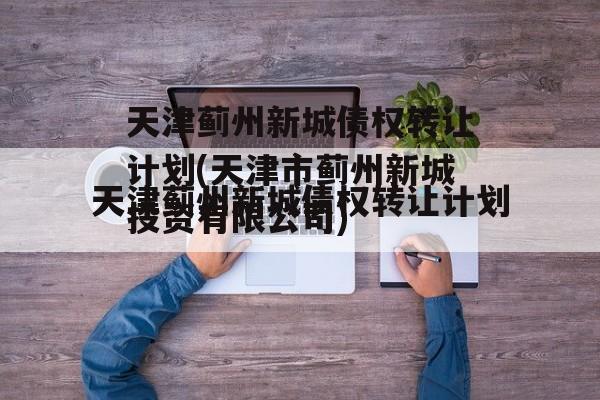 天津蓟州新城债权转让计划(天津市蓟州新城投资有限公司)