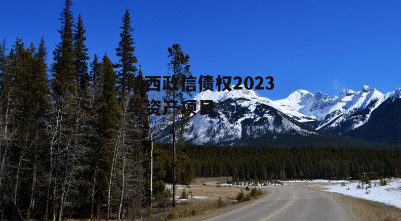 陕西政信债权2023年资产项目