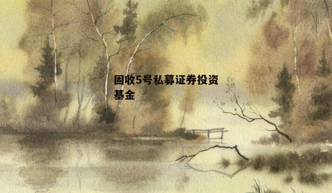 固收5号私募证券投资基金
