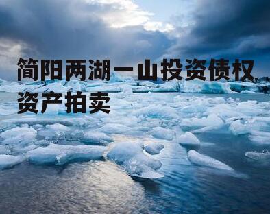 简阳两湖一山投资债权资产拍卖