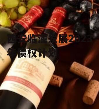 西安临潼发展2023年债权计划