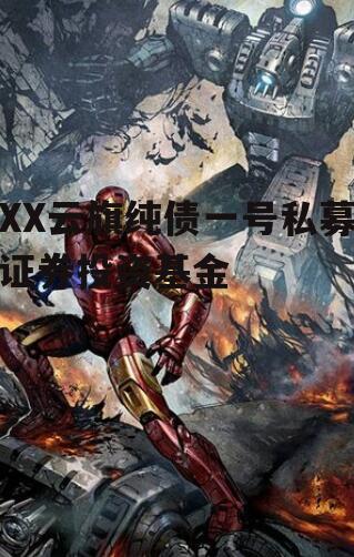 XX云旗纯债一号私募证券投资基金