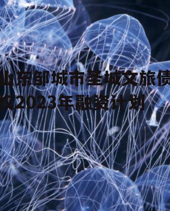 山东邹城市圣城文旅债权2023年融资计划