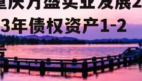 重庆万盛实业发展2023年债权资产1-2号