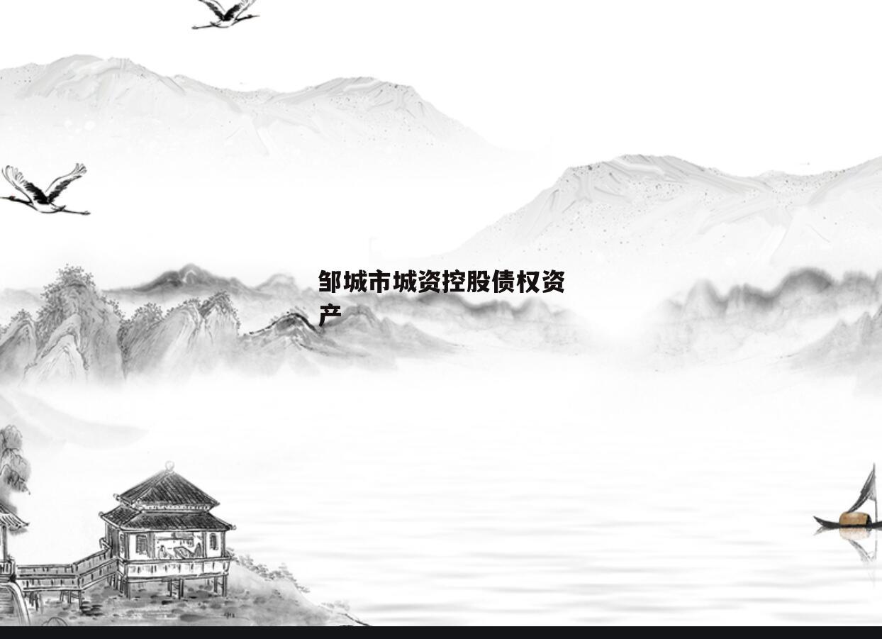 邹城市城资控股债权资产
