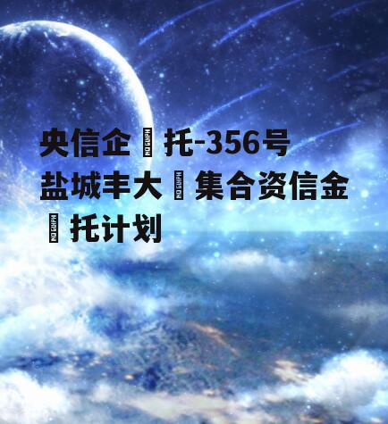央信企‬托-356号盐城丰大‬集合资信金‬托计划