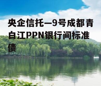央企信托—9号成都青白江PPN银行间标准债