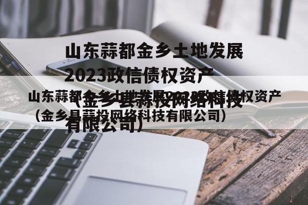 山东蒜都金乡土地发展2023政信债权资产（金乡县蒜投网络科技有限公司）
