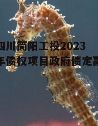 四川简阳工投2023年债权项目政府债定融