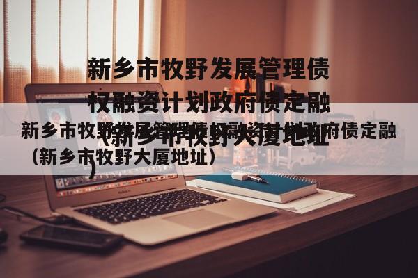 新乡市牧野发展管理债权融资计划政府债定融（新乡市牧野大厦地址）