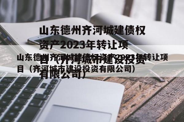 山东德州齐河城建债权资产2023年转让项目（齐河城市建设投资有限公司）