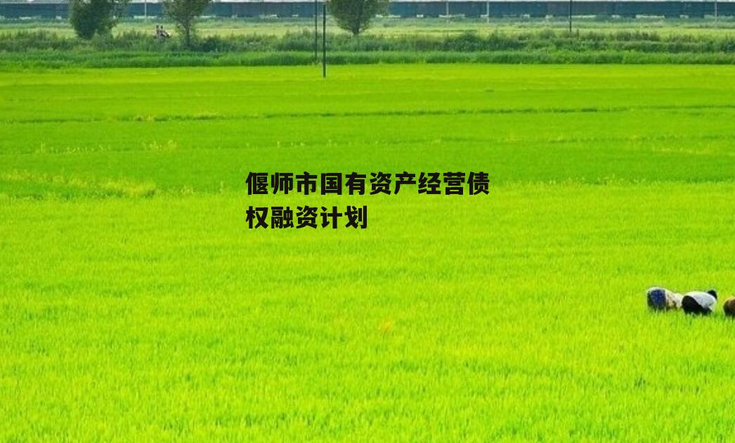 偃师市国有资产经营债权融资计划