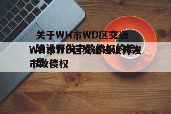 关于WH市WD区交通建设开发市政债权的信息